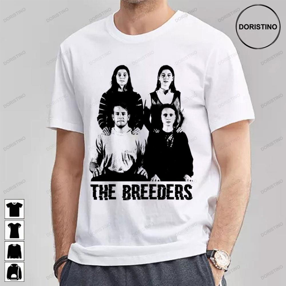 The Breeders Black Members Awesome Shirts